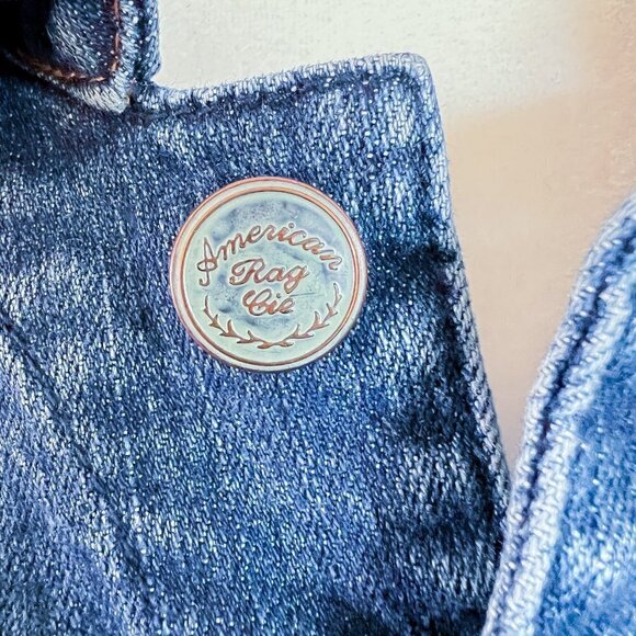 Women's American Rag Blue Denim Jacket | Button Up | Medium Wash | Size Medium - Picture 6 of 7